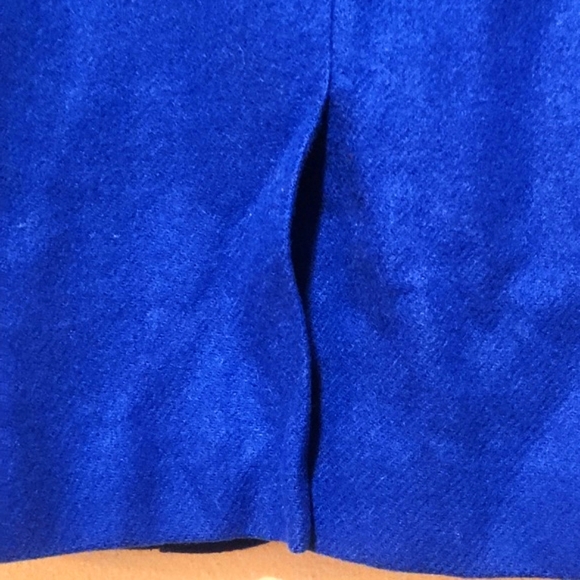 Miss Pendleton Vintage 100% Virgin Wool Royal Blue Blazer Jacket Size 11 EUC!!! - Picture 9 of 14